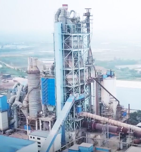 Línea de producción de cemento de 5000 t/d para ZhongBo Cement en Xinjiang, China